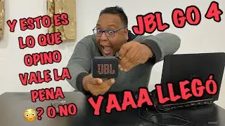 YAAAAA LLEGÓ JBL GO 4 🔥🔥 Y ESTÁ INCREÍBLE !!!