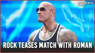 The Rock Teases Match With Roman Reigns On RAW