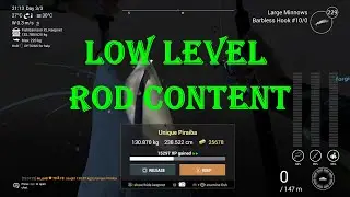 Fishing Planet - Amazon Maze  Low Level Cheap Rod Content ( Shark-Piraiba-Arapaima-Eel )