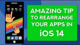 AMAZING TIP to Rearrange your APPS! | iOS 14 Tips | Virtua Computers 365 Days of Tips