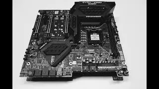 EVGA Z390 DARK Unboxing, Overview, BIOS Walkthrough & Overclocking Test