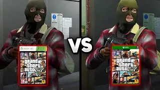 GTA 5 Expanded & Enhanced vs Xbox 360 wow...