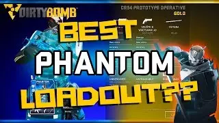 Dirty Bomb Loadout Review | BEST Loadout for Phantom?? (Phantom merc Gameplay!)