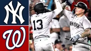 New York Yankees @ Washington Nationals | Game Highlights | 8/26/24