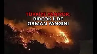 Rusya 11 Uçak ve Helikopter Gönderdi ! Türkiye Yanıyor - Orman Yangını - Manavgat Marmaris Bodrum