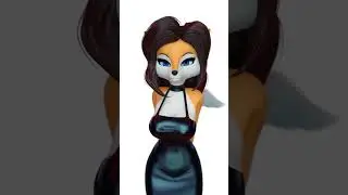 a Foxy Lady furry animation