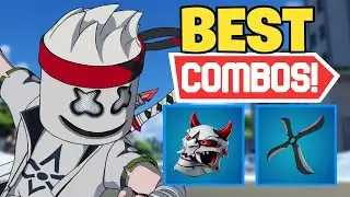 *NEW* BEST MARSHINOBI SKIN [MELLOVERSE BUNDLE] COMBOS! | Fortnite Battle Royale