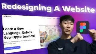 Redesigning A Website Using Figma ( part 1 )