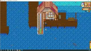 Stardew Valley non-gamer: Catch fish and level up without playing the minigame