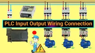 PLC Wiring Tutorial for Beginners | Motor Sequence Control Circuit | PLC Wiring Connection