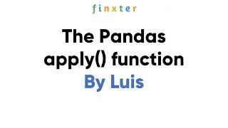 The Pandas apply() function