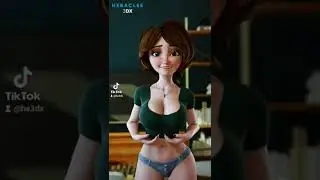 Aunt Cass Dancing | Big hero 6 | 3D Animation 