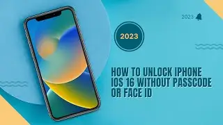 HOW TO BYPASS IPHONE iOS 16 WITHOUT PASSCODE OR FACEID