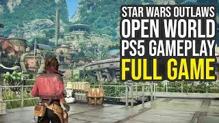 Star Wars Outlaws Gameplay PS5 - Open World Exploration...