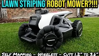 bEST Mower for 2024? ROBOT LAWN MOWER REVIEW - Airseekers Tron