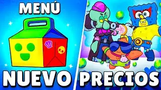 NUEVO MENU con PODERES Y PRECIOS de LAS NUEVAS SKINS en BRAWL STARS