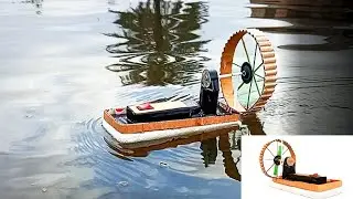 how to make a hovercraft with Styrofoam #diy