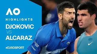 Novak Djokovic vs Carlos Alcaraz | Quarter Final | Australian Open 2025 Extended Highlights 🇦🇺