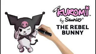 All about KUROMI | How to draw SANRIO's KUROMI, the Rebel Bunny