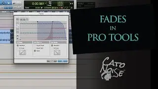 Fades in Pro Tools: Pro Tools Fade Shortcuts and More!