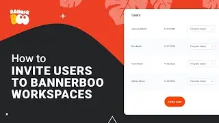 How to invite users to BannerBoo workspaces