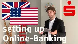 Setting up Online-Banking in english