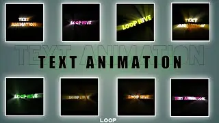 Top 10+ 🔥Alight Motion Text Animation Presets |AlightMotion Preset Download Free 10+ text presets|