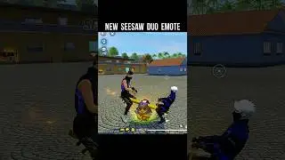 New Seesaw Duo Emote 🔥 Best Duo Emote in Free Fire | Emote Royale Event #srikantaff