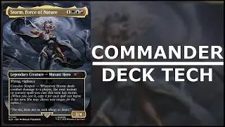 Storm, Force of Nature - The Strongest Storm Commander - Commander Deck Tech [ MTG / EDH / Temur]