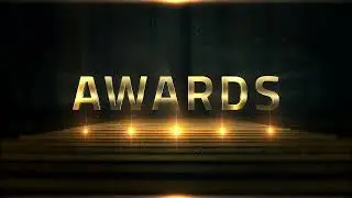 AWARDS TEXT 4K VIDEO BACKGROUND | Free stock Footage | Royalty free Footage