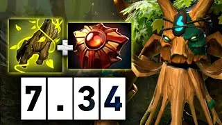 Самый сильный саппорт в патче 7.34 - Трент! - Mira Treant Protector 7.34 DOTA 2