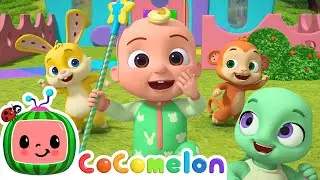 John Jacob Jingleheimer Schmidt | CoComelon Animal Time | Animals for Kids