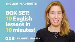 BOX SET: English In A Minute 15 – TEN English lessons in 10 minutes!