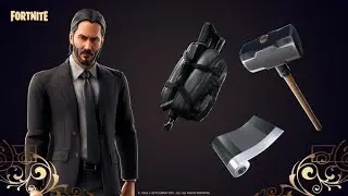 Fortnite John Wick Mode Gameplay (1080) 60 Fps |Droid Nation|