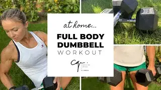 Full Body DUMBBELL WORKOUT at Home | Quick and Effective