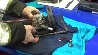 Opened up Power Steering Pump Suzuki Grand Vitara