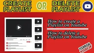 How To Create And delete Playlist | Create Playlist | Delete Playlist | YouTube Playlist Settings