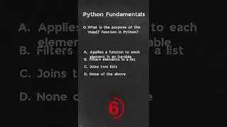 What is the purpose of the 'map' function in Python? | Python Questions