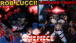 Becoming Rob Lucci (Leopard V3) In Roblox A One Piece Game... Here's What Happened!