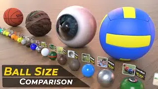 Ball Size Comparison | Ball Video | Size Comparison data flag