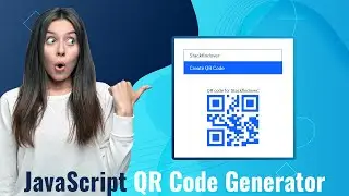 How to generate QR code using JavaScript | QR Code Generator