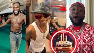 Davido Celebrating Wizkid Birthday with Fc’s as Burna boy Break Biggest Record in UK on Wizkid BD
