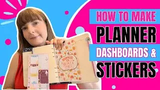 How to Make Cute Planner Dashboards and Stickers To Sell on Etsy