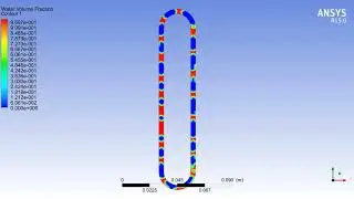 Pulsating Heat Pipe (PHP)/Oscillating heat pipe (OHP) -CFD analysis | Animation