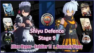 Ellen & Soldier 11 Shiyu Defence 9 S Rank Clear | Zenless Zone Zero