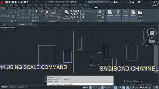 How to Use Scale command in AutoCAD 2021