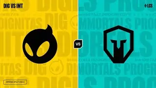 DIG v IMT - Week 1 Day 1 | LCS Spring Split | Dignitas v Immortals (2024)