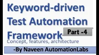 KeyWord Driven Framework In Selenium - Part -4 || Adding Locator Specific Keywords