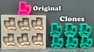 Clone Any Silicone Mold with This Simple Trick | How to Make Silicone Mold for Cloning DIY