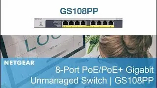 Meet the NETGEAR 8-Port PoE/PoE+ Gigabit Ethernet Unmanaged Switch | Business